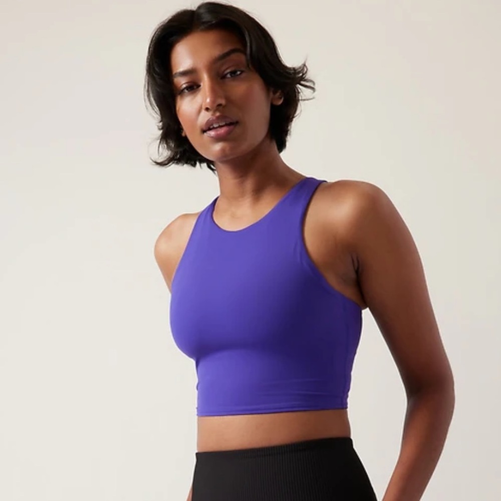 Athleta Conscious Crop Bra top